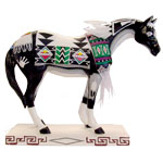 Horse sculpture by Tesuque Pueblo artist, Tom Tapia