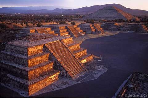 Teotihuacan - sacred place for the Toltec people